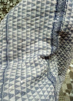 Романтическая воздушная шаль снуд шарф от tchibo германия , размер универсальный7 фото