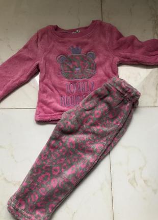 Теплий костюм піжама