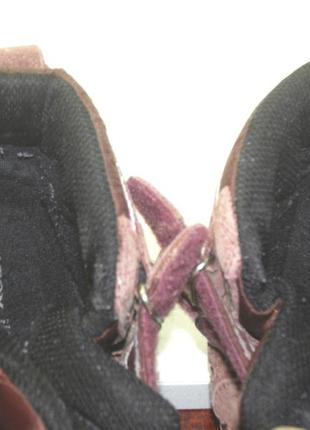 Дитячі замшеві черевики geox р. 266 фото