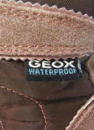 Дитячі замшеві черевики geox р. 268 фото