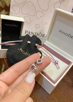 Серебряный шарм s925 ale на браслет пандора pandora