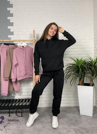Жіночий теплий спортивний костюм на флісі 