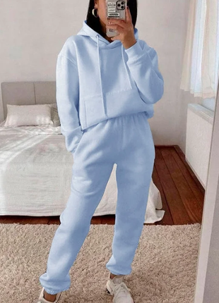 Жіночий теплий спортивний костюм на флісі 