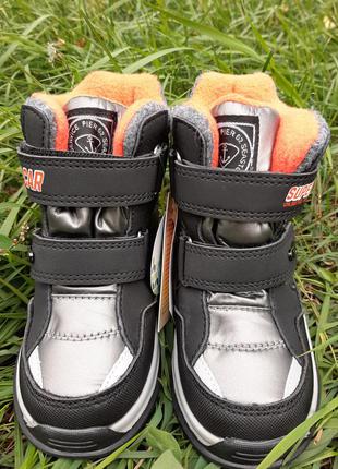 Зимние термоботинки ботинки для мальчика том м 22-25 размеры