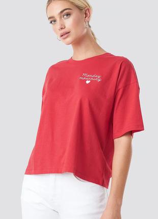 Футболка оверсайз	na-kd / как zara, h&m