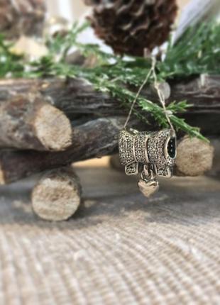Оригинал pandora шарм ― подарок от всего сердца 791776cz