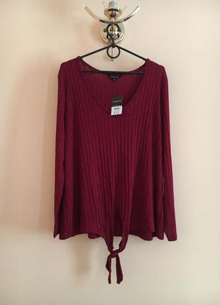 Батал великий розмір нова кофта блуза блузка джемпер пуловер светр светрик кофточка1 фото