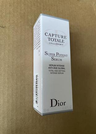 Dior capture totale cell energy сыворотка для лица 10ml4 фото