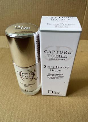 Dior capture totale cell energy сыворотка для лица 10ml2 фото