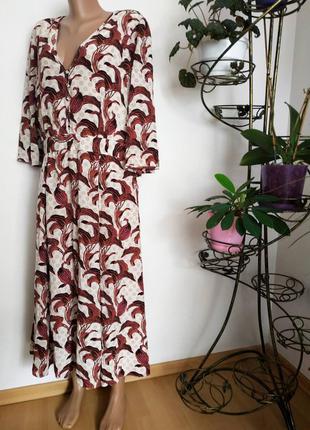 Платье макси на подкладке