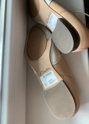 Кожаные туфли, лоферы clarks2 фото
