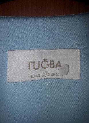 Плащ небесно-блакитний tugba8 фото