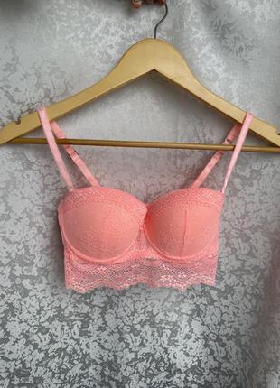 Шикарний мереживний бюстгальтер 70c new look як victoria's secret