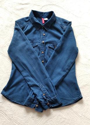 Сорочка джинсова