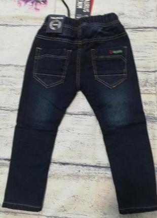 Утепленные джинсы для мальчиков 98-1104 фото