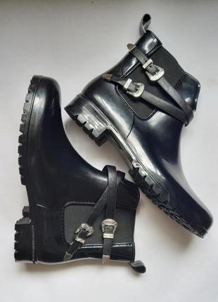 Женские резиновые короткие сапоги оригинал glamorous rain boot
