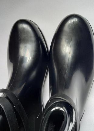 Женские резиновые короткие сапоги оригинал glamorous rain boot2 фото