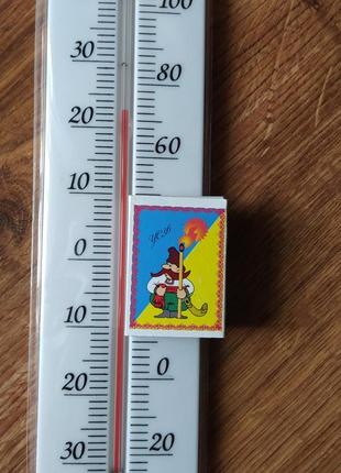 Мега большой термометр, градусник 40см