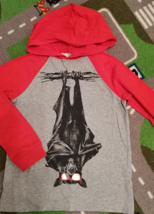 Реглан з капюшончиком gymboree 5-6 років