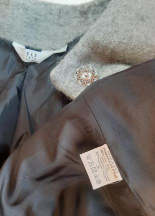 Демісезонне італійське вовняне пальто, демі пальто шерсть, весняне пальто5 фото