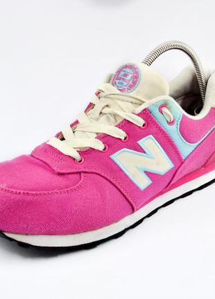 Кроссовки new balance 574 vintage. стелька 24, 5 см1 фото