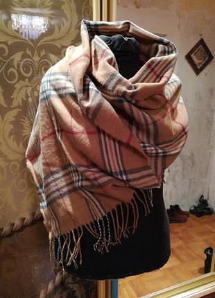 Теплый палантин