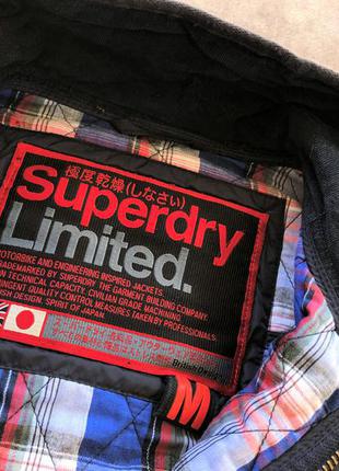 Женская стеганная легкая куртка ветровка superdry3 фото