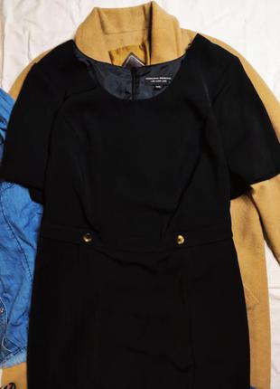 Dorothy perkins платье чёрное новое миди классическое карандаш футляр по фигуре6 фото