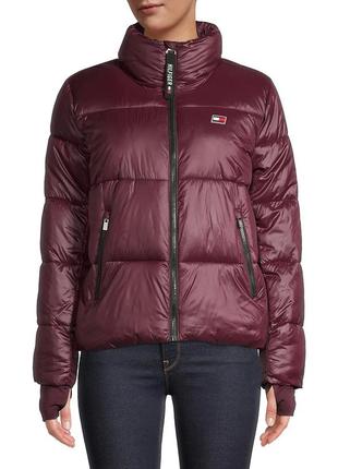 Пуховик tommy hilfiger sport  cropped puffer jacket