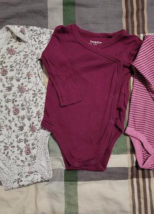 Набор вещей на девочку 0-6 месяцев