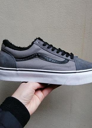 Зимние кеды vans old skool 6