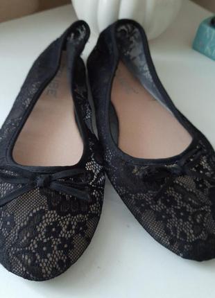 Мереживні балетки