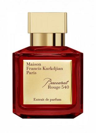 Парфюмированная вода maison francis kurkdjian baccarat rouge 540 extrait de parfum 70ml унисекс2 фото