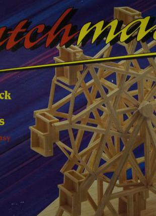 Спичечный деревянный консруктор match master модель1 фото