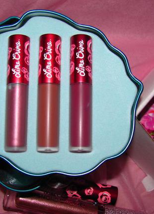 Lime crime шикарные матовые металические жидкие помады2 фото