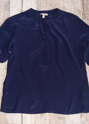 Сорочка, блуза 100% шовк р. xl/509 фото