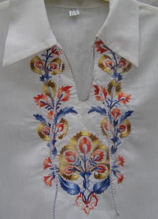 Красивая рубашка в этническом стиле греция3 фото