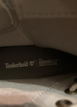 Светло-серые ботинки timberland4 фото