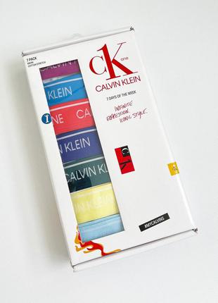 Трусики бикини комплект 7 шт calvin klein оригинал