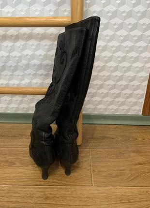 Чоботи труби козаки шкіра