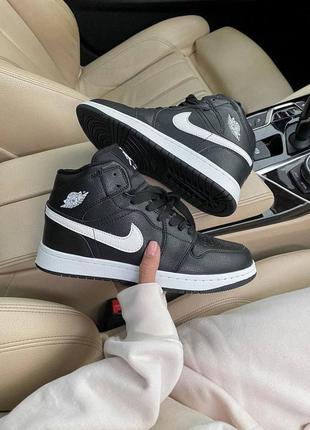 Кросівки jordan 1 high black