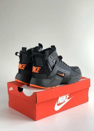 Nike huarache x acronym city mid-winter мех кроссовки!!!2 фото