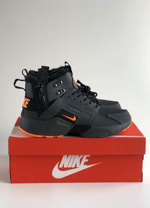 Nike huarache x acronym city mid-winter мех кроссовки!!! — цена