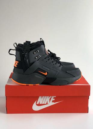 Nike huarache x acronym city mid-winter мех кроссовки!!!3 фото