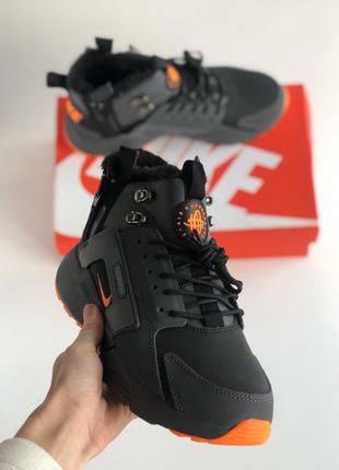 Nike huarache x acronym city mid-winter мех кроссовки!!!4 фото