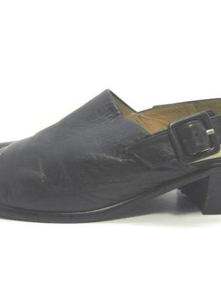 Женские кожаные туфли босоножки gabor р. 392 фото