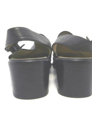 Женские кожаные туфли босоножки gabor р. 395 фото