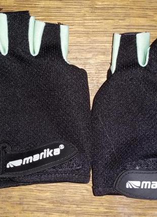 Спортивные перчатки без пальцев marika1 фото