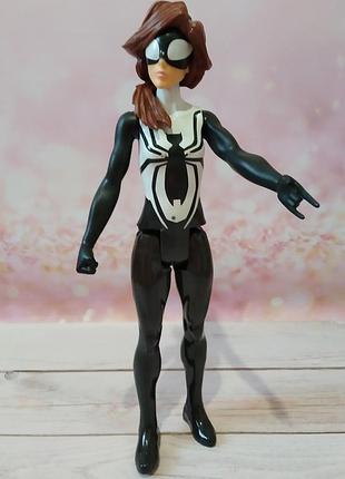 Іграшка-фігурка hasbro, дівчина павук, марвел, 30 см - spider girl, marvel, titan hero series