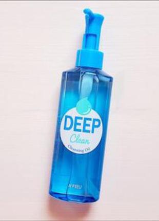 Гидрофильная масляная для лица a'pieu deep clean cleansing oil apieu1 фото